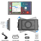Axxe Wireless CarPlay & Android Auto 7″ IPS Display