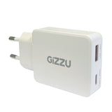 Gizzu 2-Port 65W GaN High Power USB Wall Charger