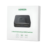 2-in-1 Bi-Directional 4K HDMI Switcher