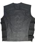 Men's Luxury Leather Waistcoat