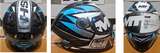 MT Stinger 2 Rush Blue helmet