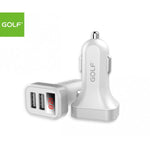 USB Car Charger Dual USB & LED Display