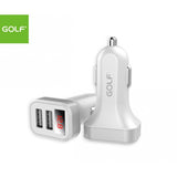 USB Car Charger Dual USB & LED Display