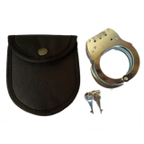 Steel Handcuffs with Pouch