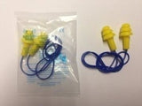 Reusable Ear plugs with cord - 12-pack