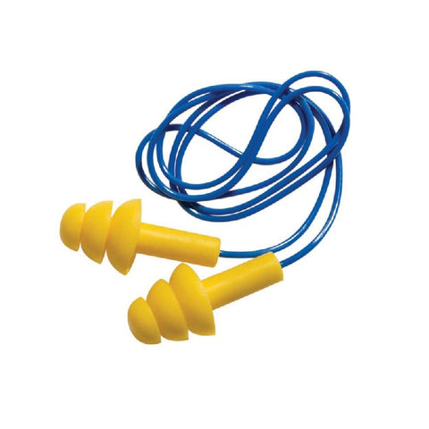 Reusable Ear plugs with cord - 12-pack