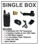 Zartek Rechargeable Two-Way Radio TX8